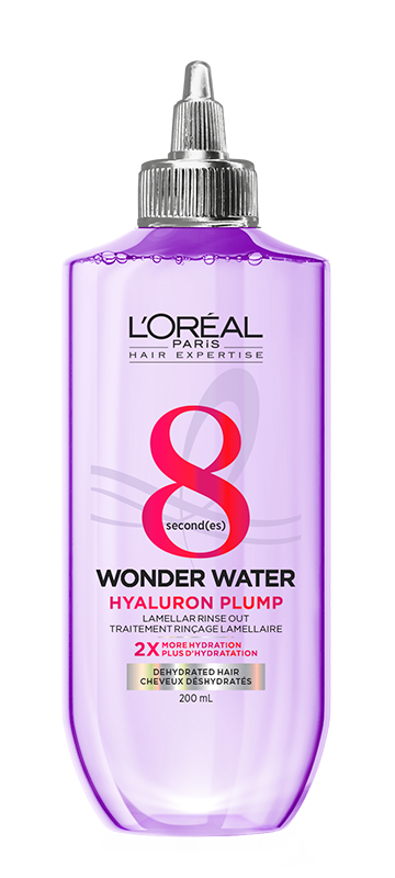 L'Oreal Paris Hair expertise Hyaluron Plump Wonder Water, Lamellar Rinse Out Treatment, 200ml