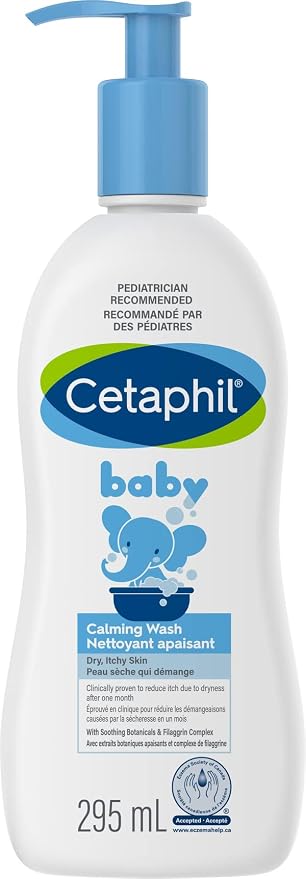Cetaphil Baby Calming Wash For Baby’s Dry, Itchy, Sensitive Skin 295ml
