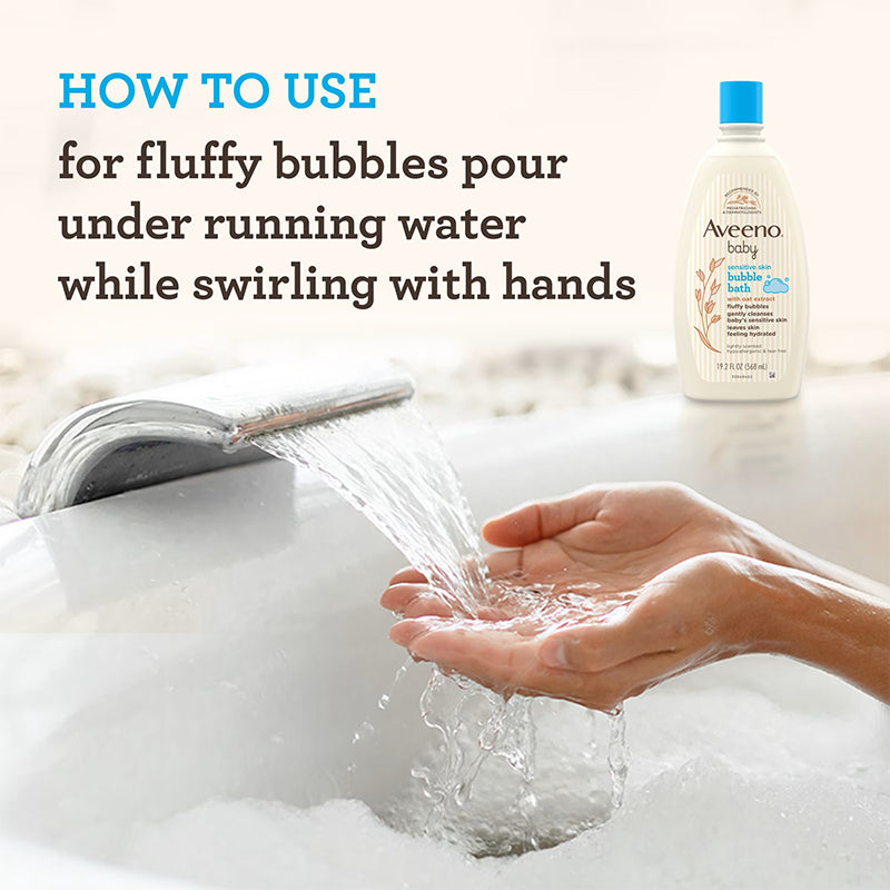 Aveeno Baby Bubble Bath 568ml