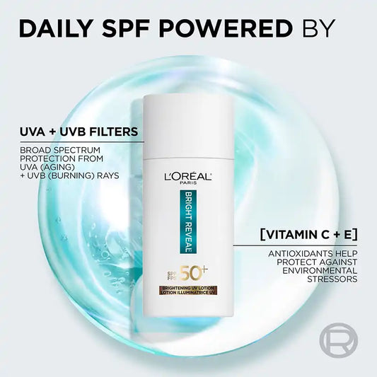 L'Oreal Paris Bright Reveal SPF 50+ Brightening UV Lotion 50ml