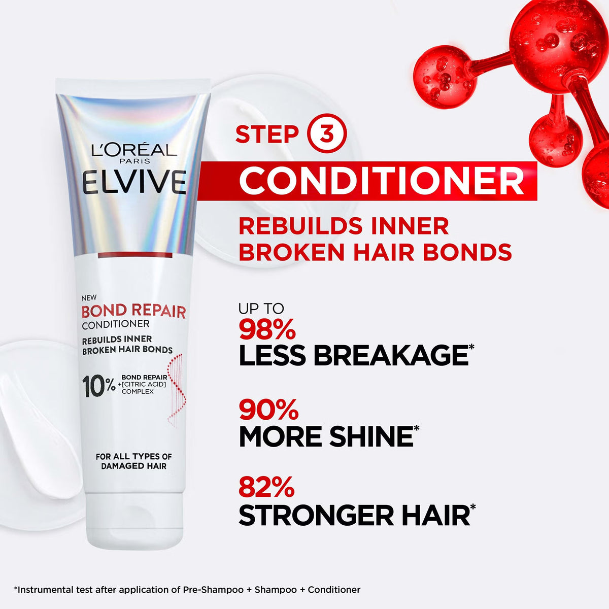 L'Oreal Paris Hair Expertise Bond Repair Conditioner For Damaged Hair - 150ml