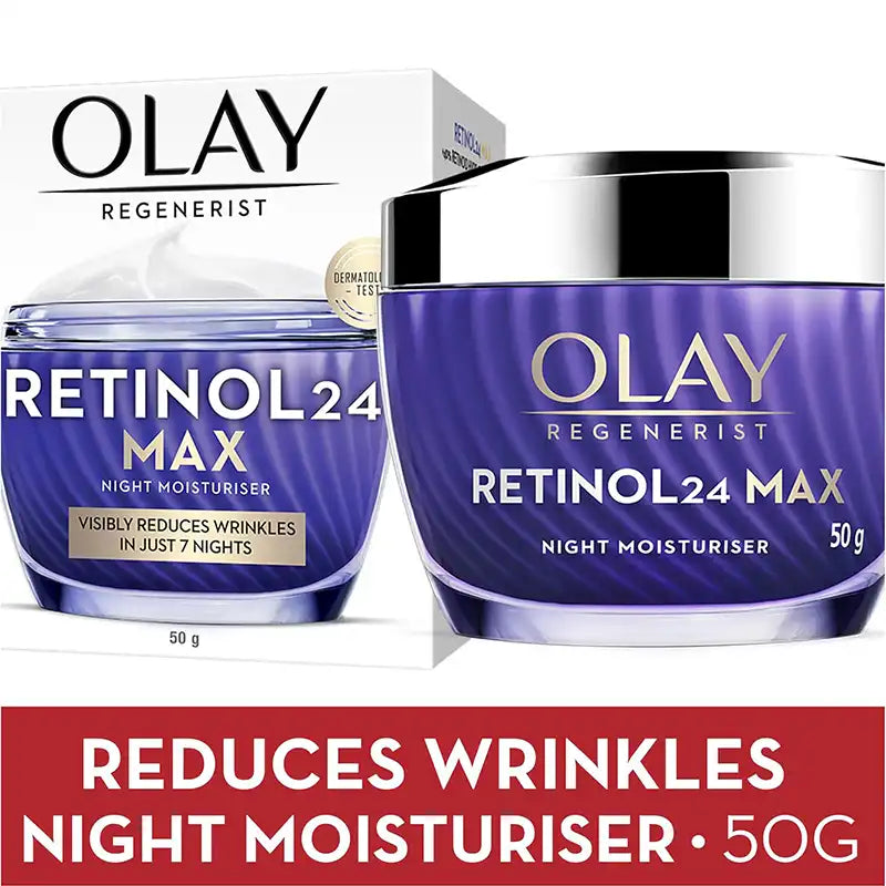 Olay Regenerist Retinol 24 Max Night Moisturiser Face Cream 50g