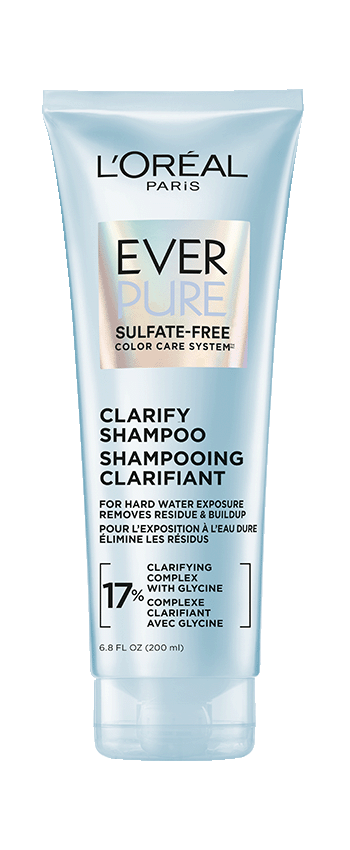 L'Oreal Paris EverPure Sulfate-Free Clarifying Shampoo for Hard Water Exposure and Build-Up 200ml