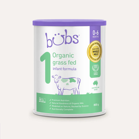 Bubs Organic  Grass Fed Infant Formula Stage 1