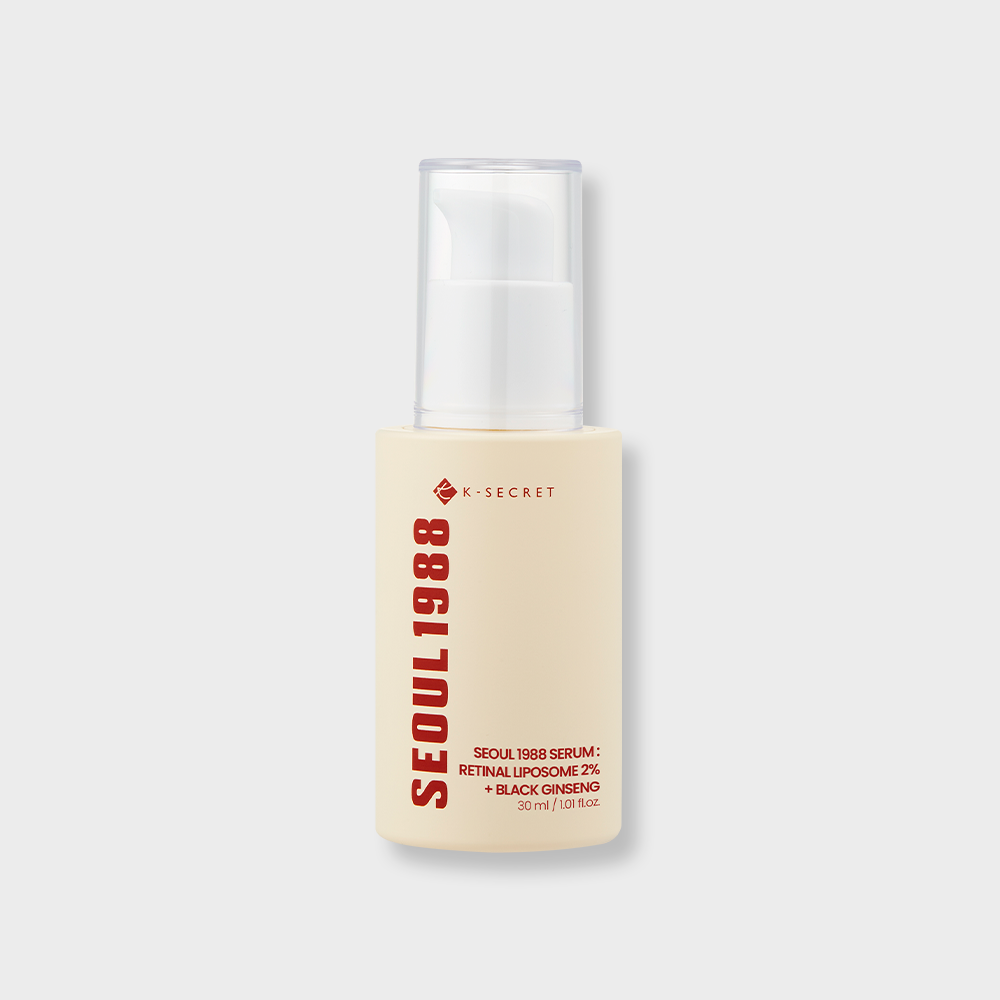 KSECRET - SEOUL 1988 Serum : Retinal Liposome 2% + Black Ginseng - 30ml