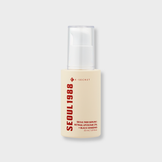 KSECRET - SEOUL 1988 Serum : Retinal Liposome 2% + Black Ginseng - 30ml
