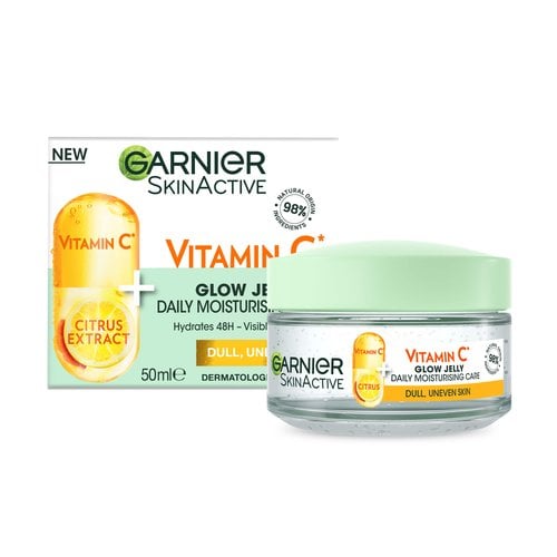 Garnier Skin Active Vitamin C Brightening Glow Jelly Daily Moisturiser 50ml