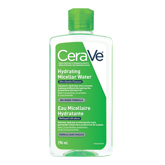 CeraVe Hydrating Micellar Water Ultra Gentle Cleanser 296ml