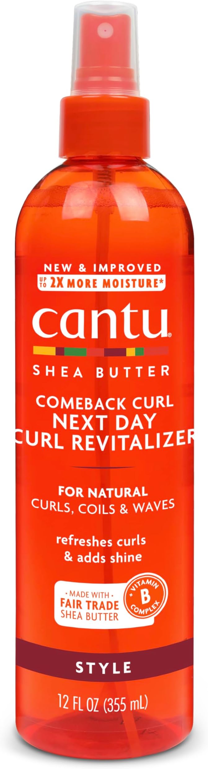 Cantu Comeback Curl Next Day Curl Revitalizer 355ml