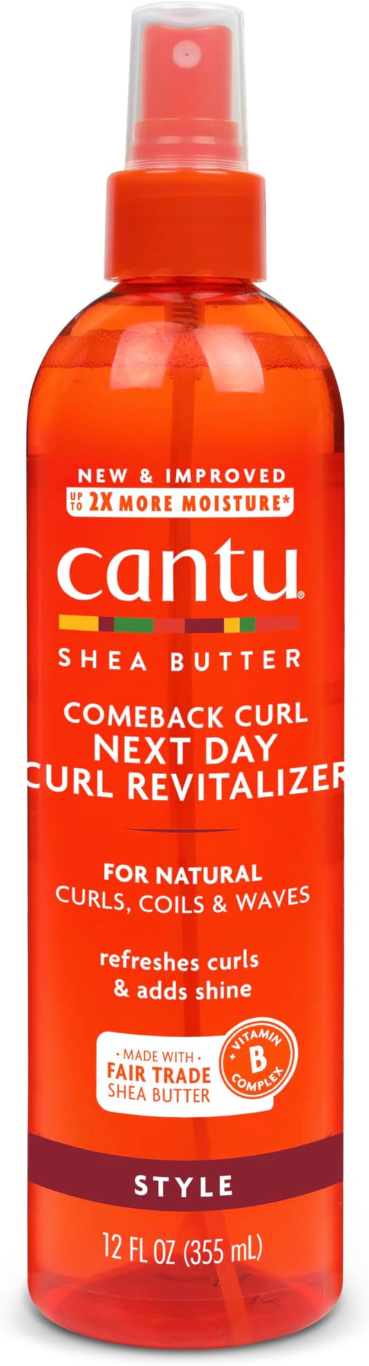 Cantu Comeback Curl Next Day Curl Revitalizer 355ml