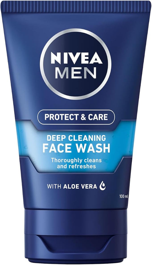 NIVEA MEN Protect & Care Face Wash Gel 150ml