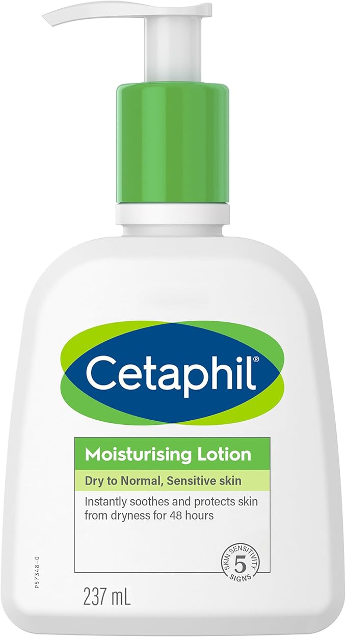 Cetaphil Moisturising Lotion For Dry to Normal, Sensitive Skin 237ml
