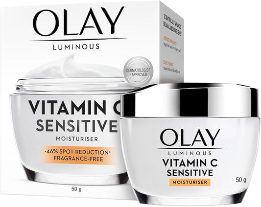 Olay Luminous Vitamin C Sensitive Moisturiser 50g