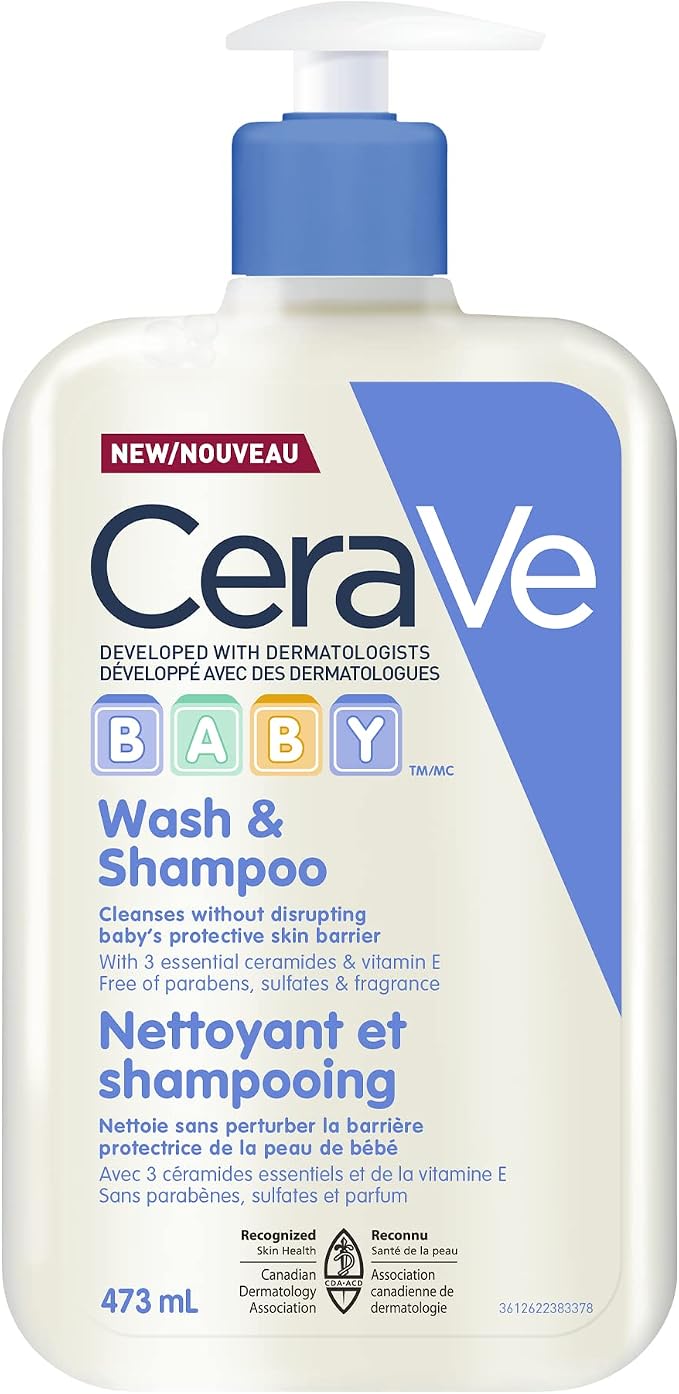 CeraVe Baby Wash Shampoo 473ml