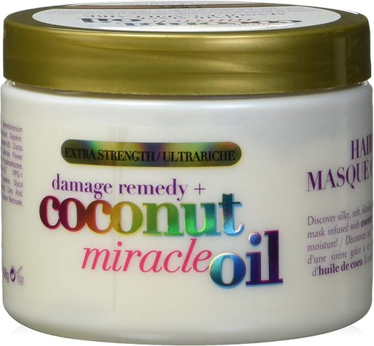OGX Extra Strength Damage Remedy + Coconut Miracle Oil Hair Mask, 168 g