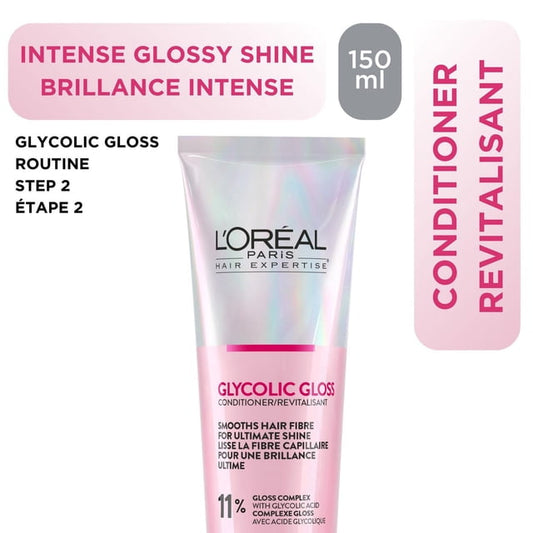 L'Oreal Paris Hair expertise Glycolic Gloss Shine Conditioner 150ml