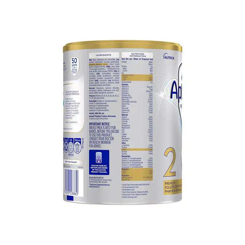 Aptamil Profutura 2 Premium Follow On Baby Formula 6 - 12 months 900g