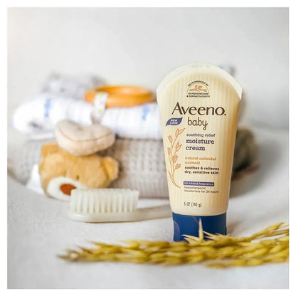 Aveeno Baby Soothing Relief Fragrance Free Moisture Cream 140g