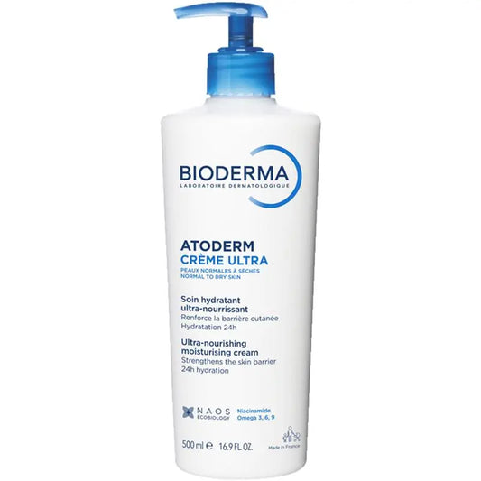 Bioderma Atoderm Creme Nourishing Daily Moisturiser 500ml