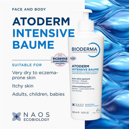Bioderma Atoderm Intensive Baume Barrier-replenishing Moisturiser 500ml