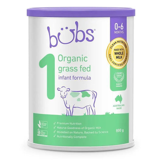 Bubs Organic  Grass Fed Infant Formula Stage 1