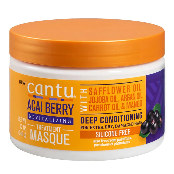 Cantu Acai Berry Revitalizing Deep Conditioning Treatment Masque 340g