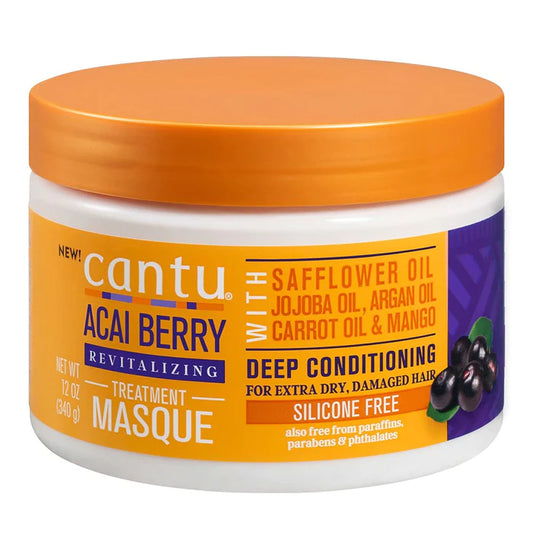 Cantu Acai Berry Revitalizing Deep Conditioning Treatment Masque 340g