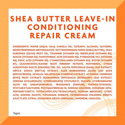Cantu Shea Butter Argan Oil Leave-in Conditioning Repair Cream 453g