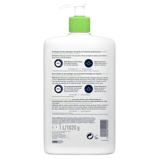 CeraVe Hydrating Cleanser 1L