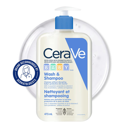 CeraVe Baby Wash Shampoo 473ml
