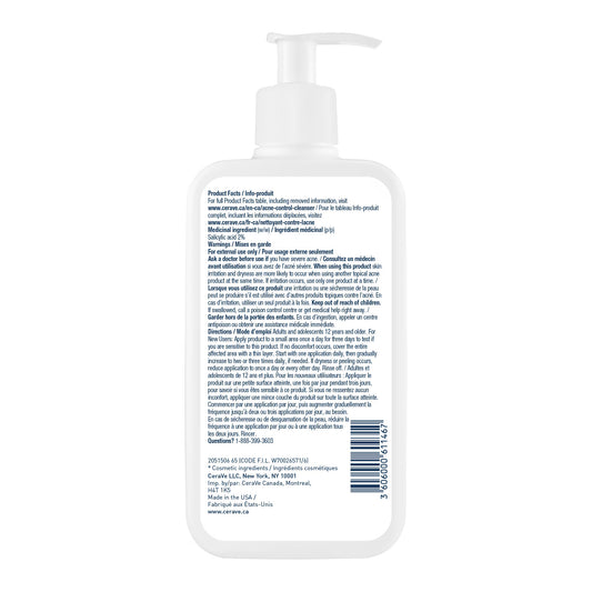 Cerave Acne Control Cleanser 355ml