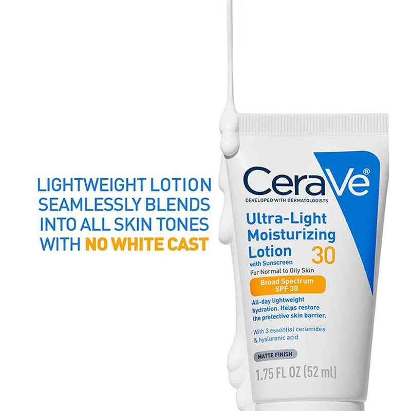 Cerave Ultra-Light Moisturizing Lotion SPF30 52ml For Oily Skin