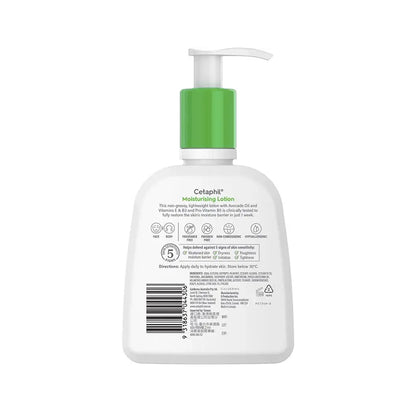 Cetaphil Moisturising Lotion For Dry to Normal, Sensitive Skin 237ml