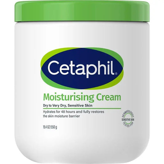 Cetaphil Moisturising Cream For Dry to Very Dry, Sensitive Skin  550g