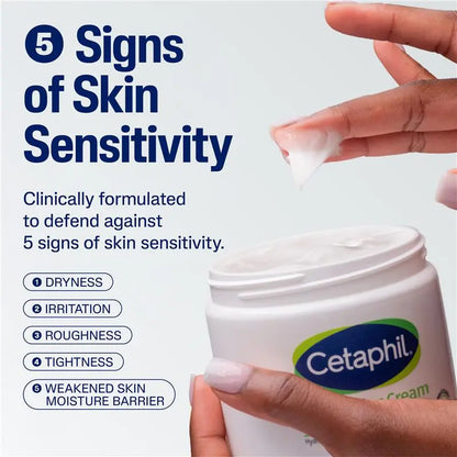 Cetaphil Moisturising Cream For Dry to Very Dry, Sensitive Skin  550g