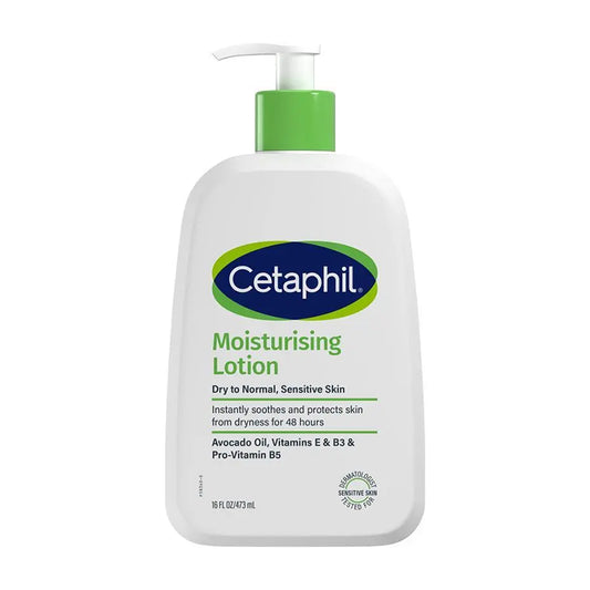 Cetaphil Moisturising Lotion 473ml Dry to Normal Sensitive Skin