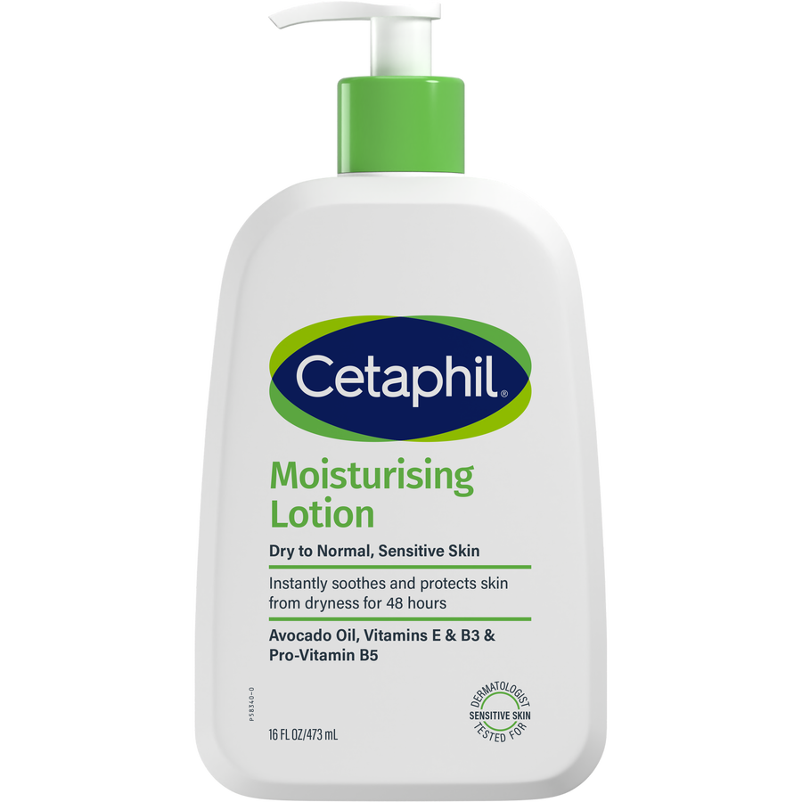 Cetaphil Moisturising Lotion 473ml Dry to Normal Sensitive Skin