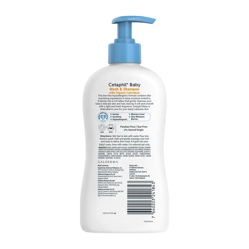 Cetaphil Baby Daily Lotion With Organic Calendula 400ml