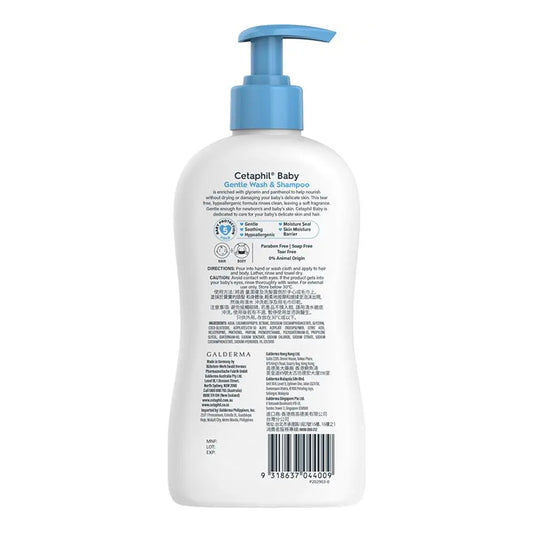 Cetaphil Baby Gentle Wash & Shampoo 400ml