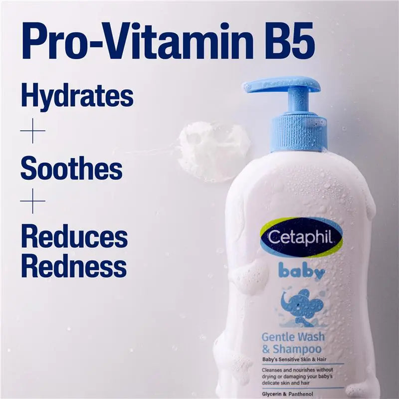 Cetaphil Baby Gentle Wash & Shampoo 400ml