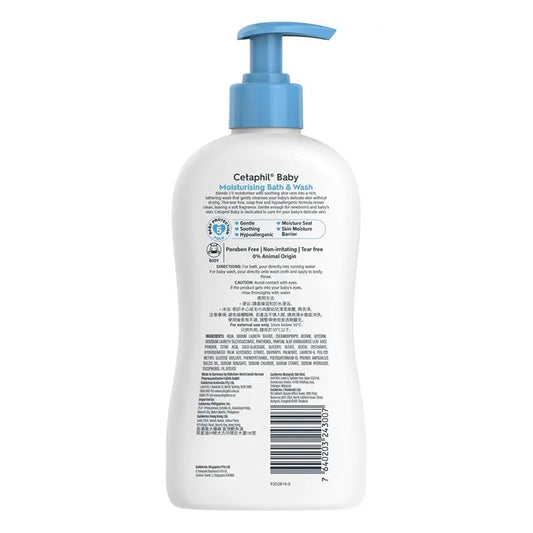 Cetaphil Baby Moisturizing Bath & Wash 400ml
