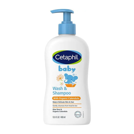 Cetaphil Baby Wash & Shampoo with Organic Calendula 400ml