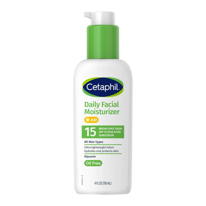 Cetaphil Daily Facial Moisturiser For All Skin Types 118ml