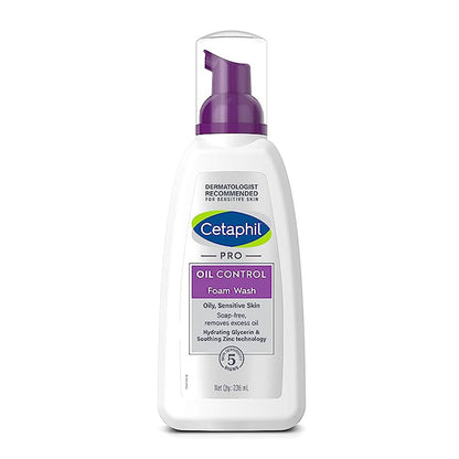 Cetaphil Derma Control Oil Control Foam Wash 236ml