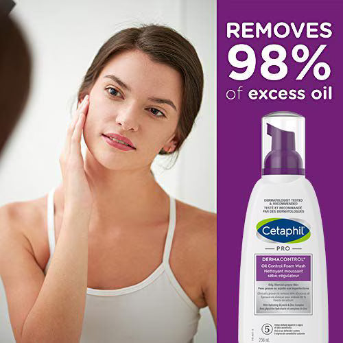 Cetaphil Derma Control Oil Control Foam Wash 236ml