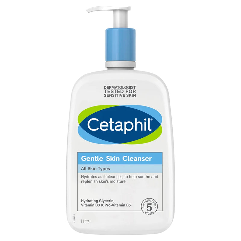 Cetaphil Gentle Skin Cleanser For All Skin Types 1l