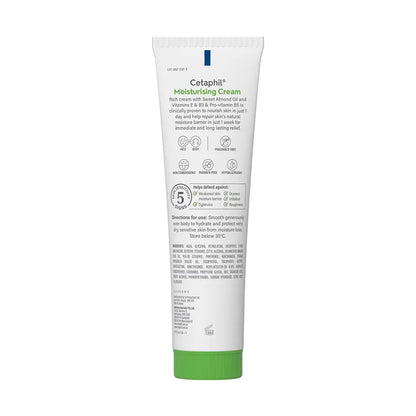 Cetaphil Moisturising Cream For Dry to Very Dry, Sensitive Skin 100g