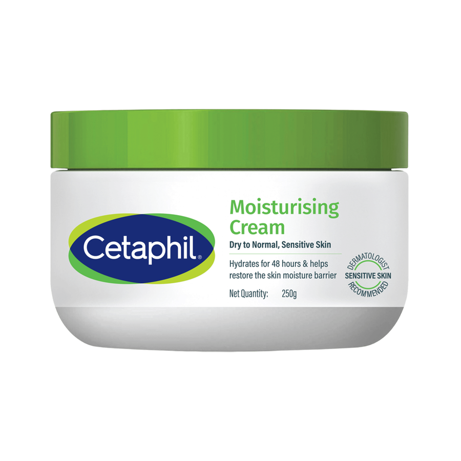 Cetaphil Moisturising Cream For Dry to Very Dry, Sensitive Skin 250g