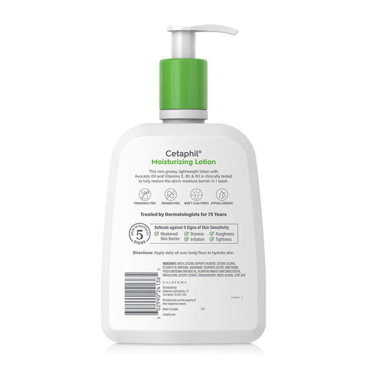 Cetaphil Moisturising Lotion For Dry to Normal, Sensitive Skin 500ml