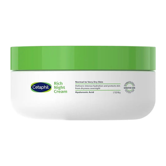 Cetaphil Rich Night Cream For Normal to Very Dry Skin 48g